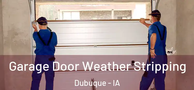  Garage Door Weather Stripping Dubuque - IA