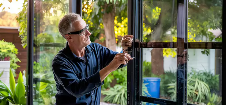 Replacing Sliding Door Lock Dubuque
